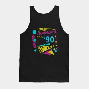 Awesome Since 1990-90’s Birthday Celebration, 41st Birthday Tank Top